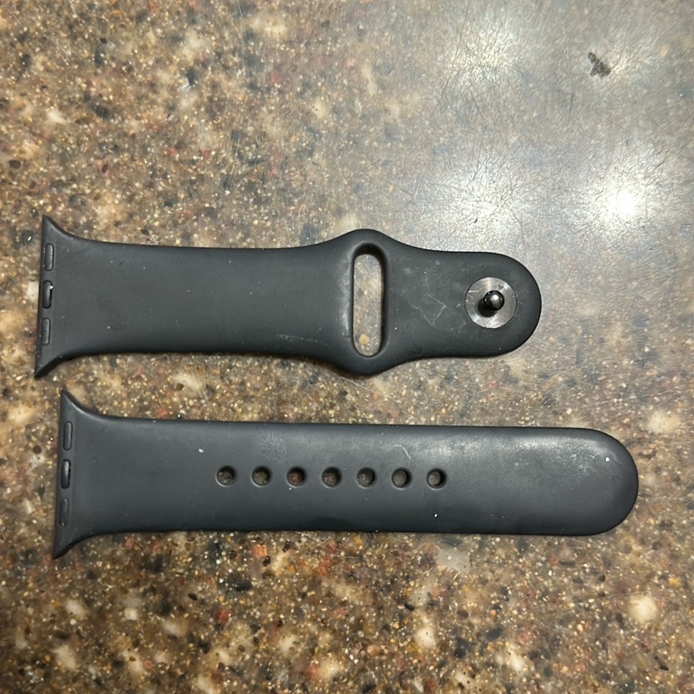 Black authentic Apple Watch band s/m 39mm